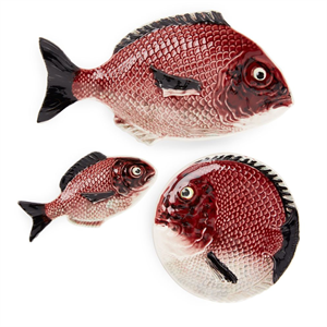 Bordallo Pinheiro Fish Olive Dish